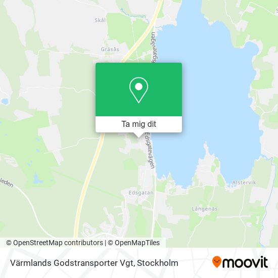 Värmlands Godstransporter Vgt karta