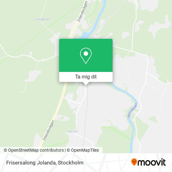 Frisersalong Jolanda karta