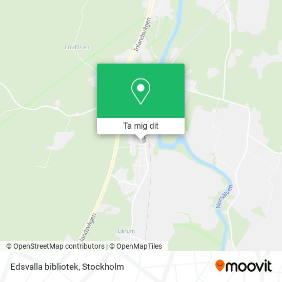 Edsvalla bibliotek karta