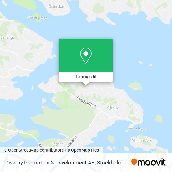 Överby Promotion & Development AB karta
