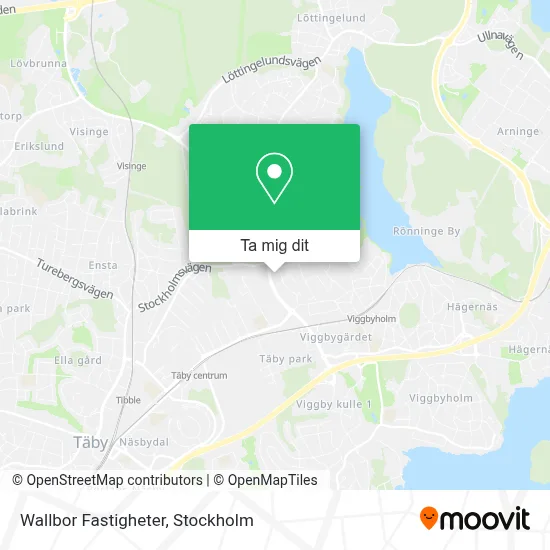 Wallbor Fastigheter karta