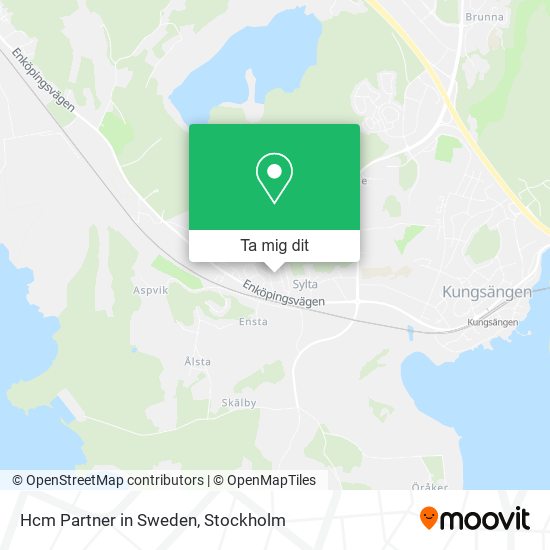 Hcm Partner in Sweden karta