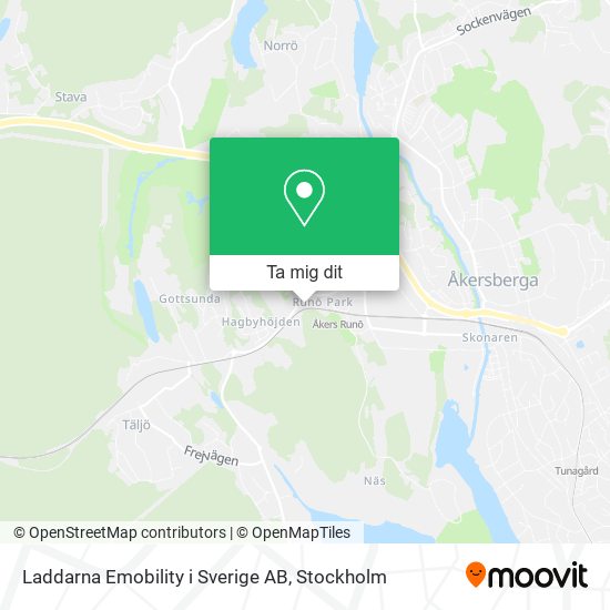 Laddarna Emobility i Sverige AB karta