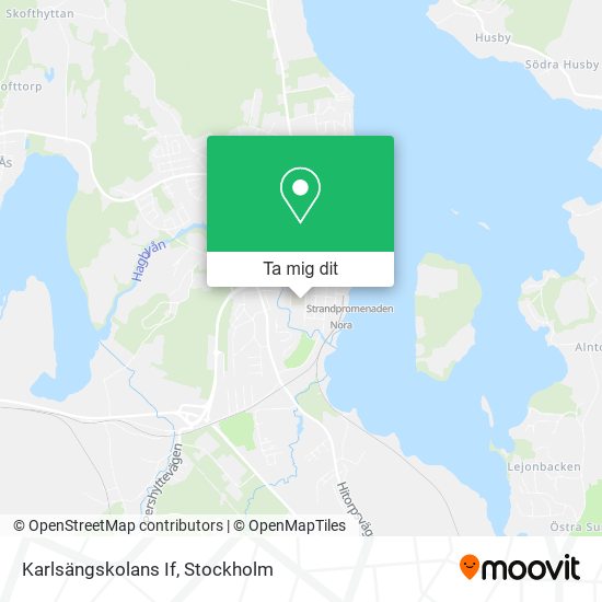 Karlsängskolans If karta