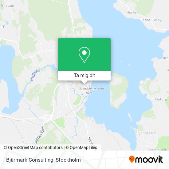 Bjärmark Consulting karta