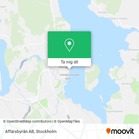 Affärsbyrån AB karta