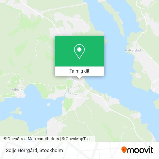 Sölje Herrgård karta
