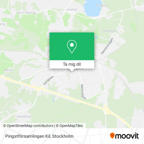 Pingstförsamlingen Kil karta