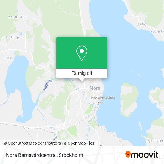 Nora Barnavårdcentral karta