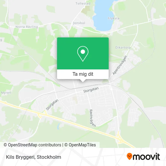 Kils Bryggeri karta