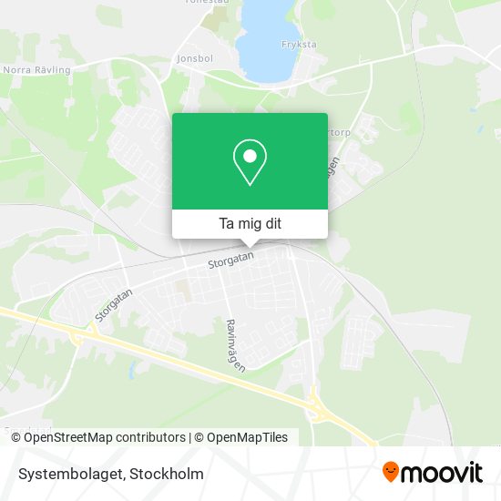 Systembolaget karta