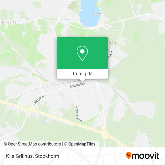 Kils Grillhus karta