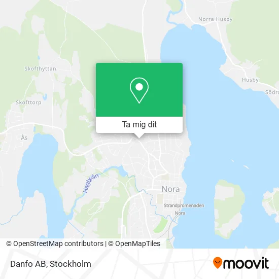 Danfo AB karta
