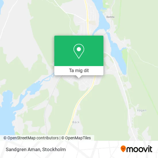 Sandgren Aman karta
