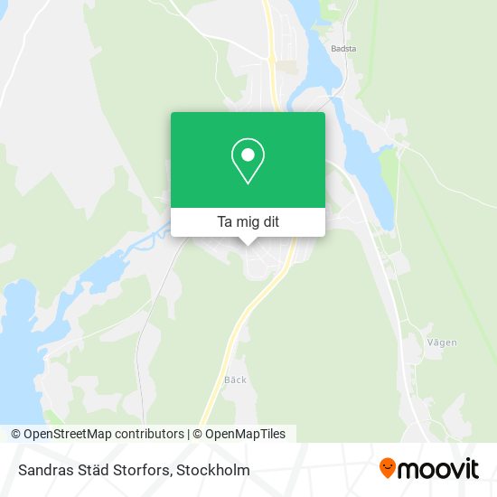 Sandras Städ Storfors karta
