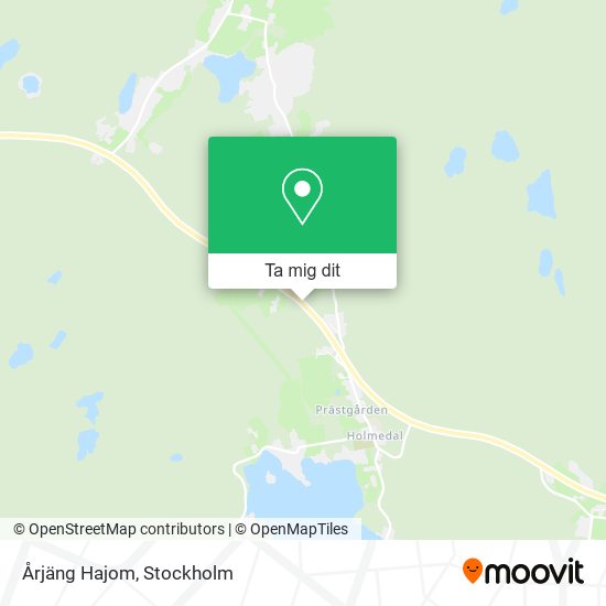 Årjäng Hajom karta