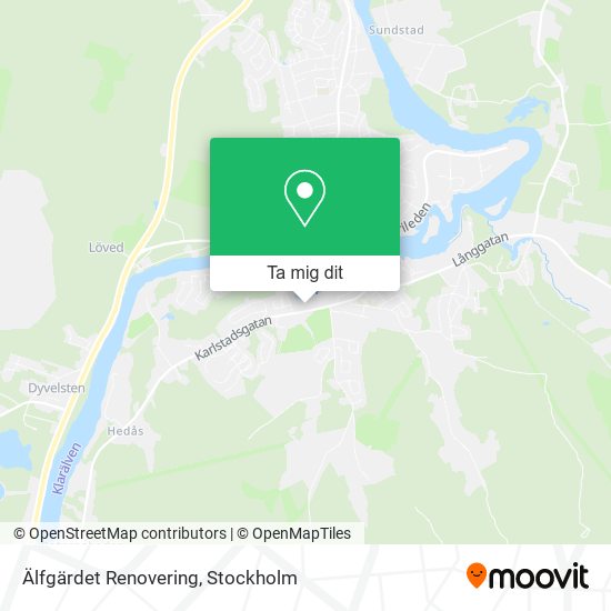 Älfgärdet Renovering karta