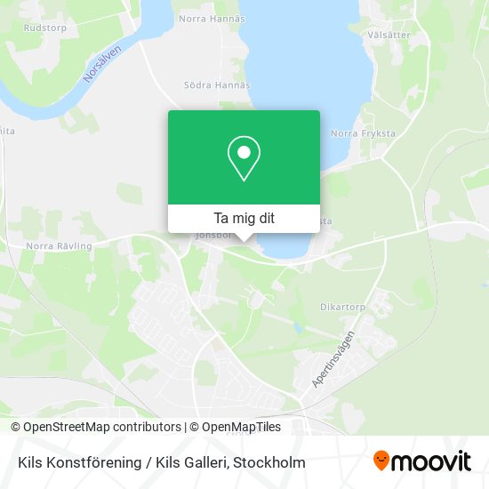 Kils Konstförening / Kils Galleri karta