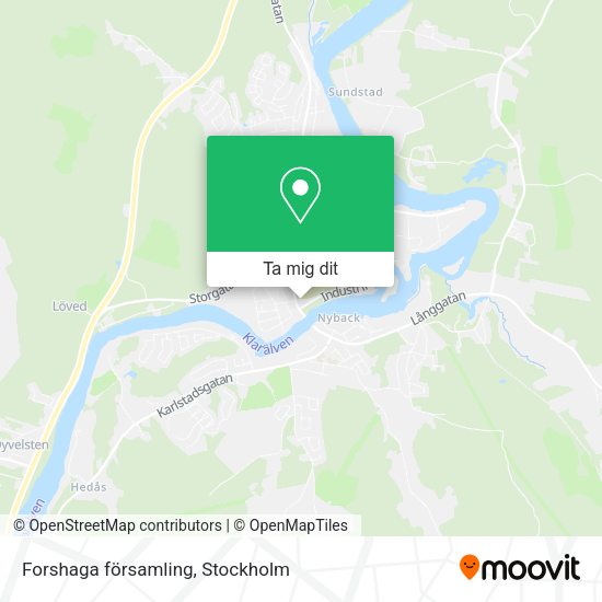 Forshaga församling karta