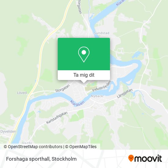 Forshaga sporthall karta