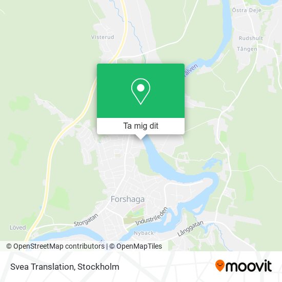 Svea Translation karta