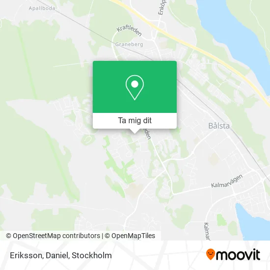 Eriksson, Daniel karta