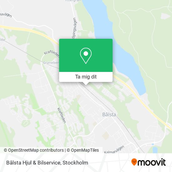 Bålsta Hjul & Bilservice karta