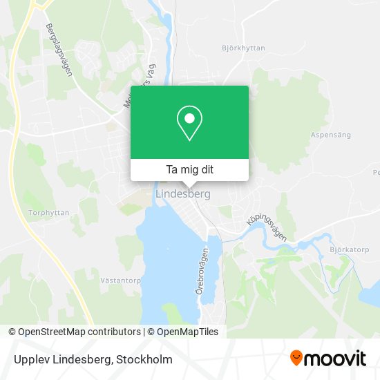 Upplev Lindesberg karta