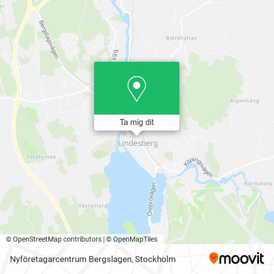 Nyföretagarcentrum Bergslagen karta