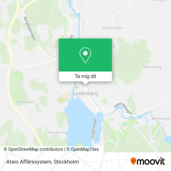 Ataio Affärssystem karta