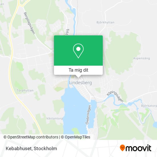 Kebabhuset karta