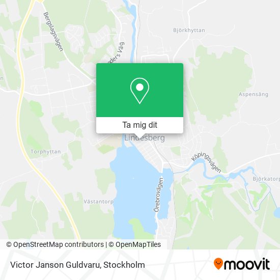 Victor Janson Guldvaru karta