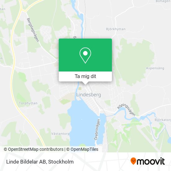 Linde Bildelar AB karta
