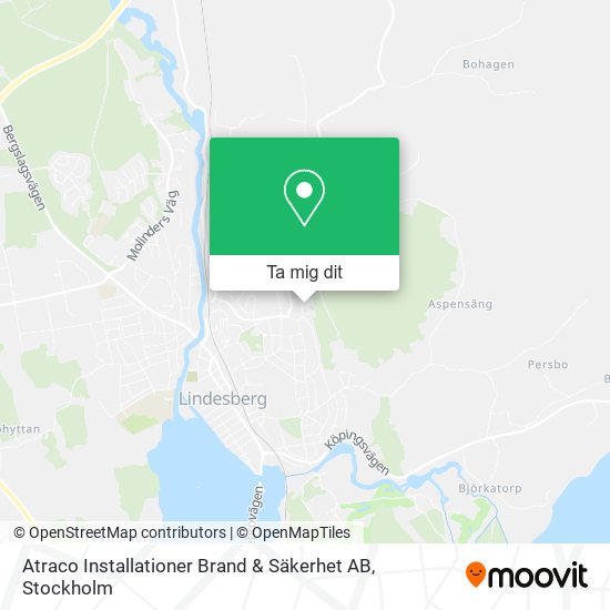 Atraco Installationer Brand & Säkerhet AB karta