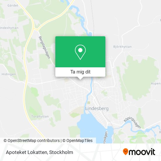 Apoteket Lokatten karta