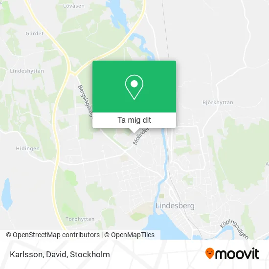 Karlsson, David karta