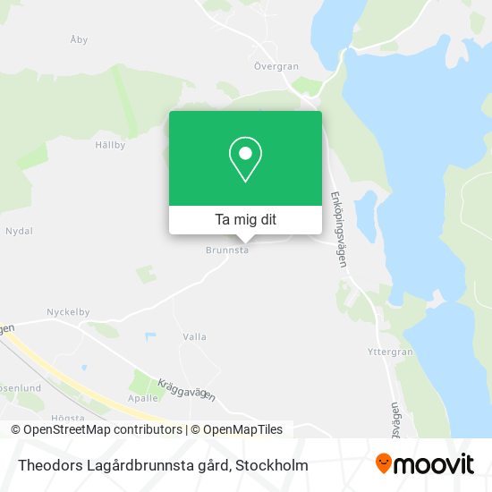 Theodors Lagårdbrunnsta gård karta