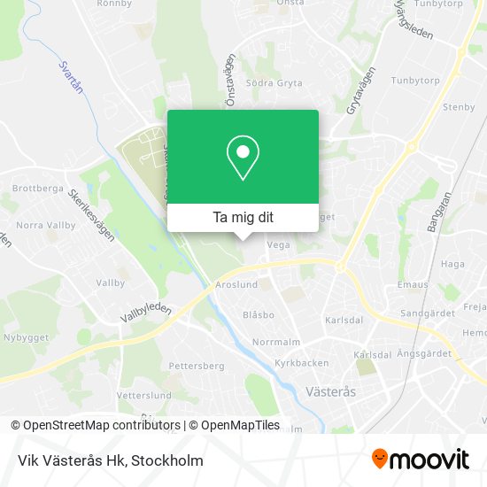 Vik Västerås Hk karta