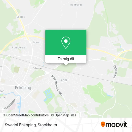 Swedol Enkoping karta