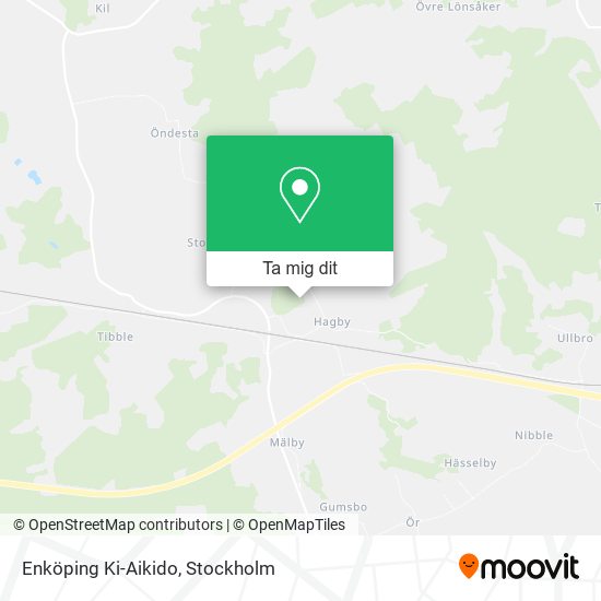 Enköping Ki-Aikido karta