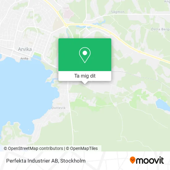 Perfekta Industrier AB karta