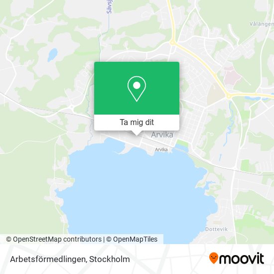 Arbetsförmedlingen karta