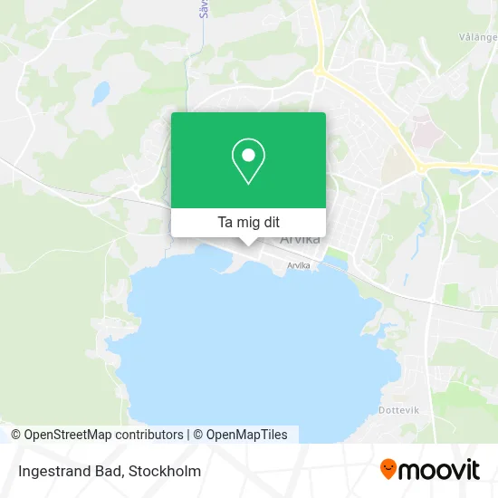 Ingestrand Bad karta