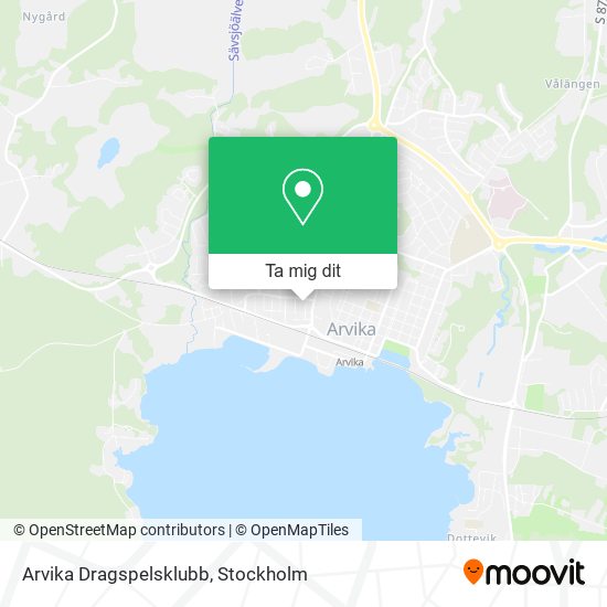 Arvika Dragspelsklubb karta