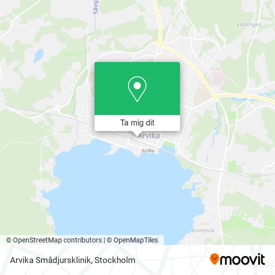 Arvika Smådjursklinik karta