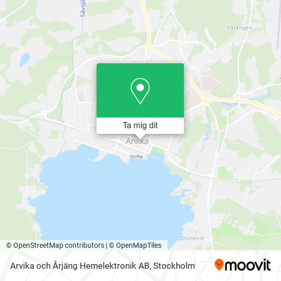 Arvika och Årjäng Hemelektronik AB karta