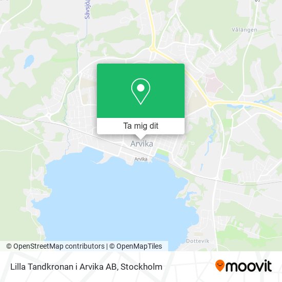 Lilla Tandkronan i Arvika AB karta