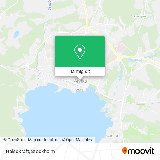 Hälsokraft karta