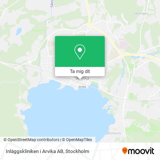 Inläggskliniken i Arvika AB karta