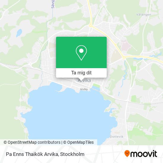 Pa Enns Thaikök Arvika karta